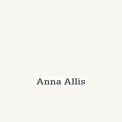 Anna Allis